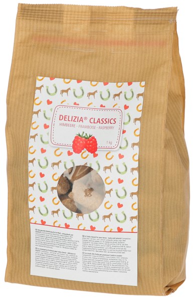 Delizia Pferdeleckerli Sweeties Himbeere 1kg