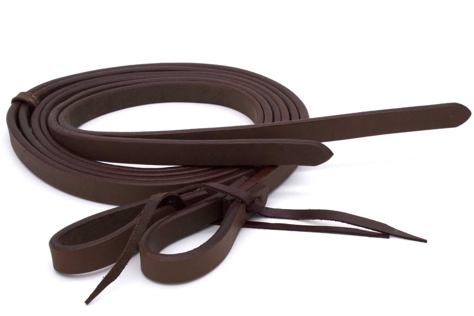 Schwere Western Lederzügel heavy split reins premium 5/8 zoll, 16mm