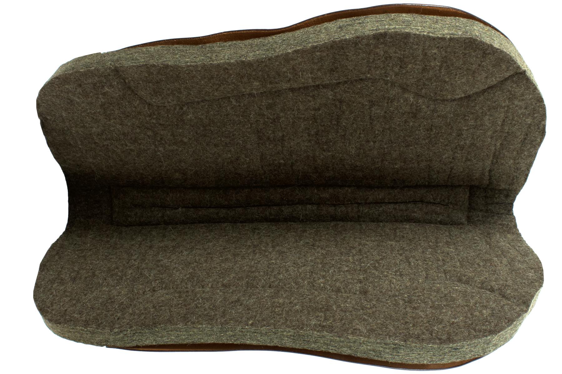 Western Filzpad, roundskirt kurz unterseite