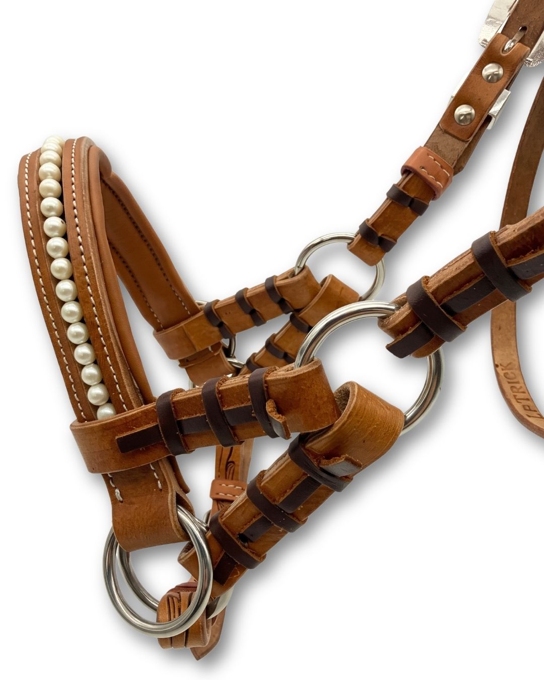 Weiches Western Sidepull mit Perlen Earloops, Zweiohr, Supersoft