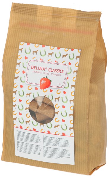 Delizia Pferdeleckerli Sweeties Erdbeere 1kg