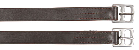 Steigbügelriemen Leder braun – 145