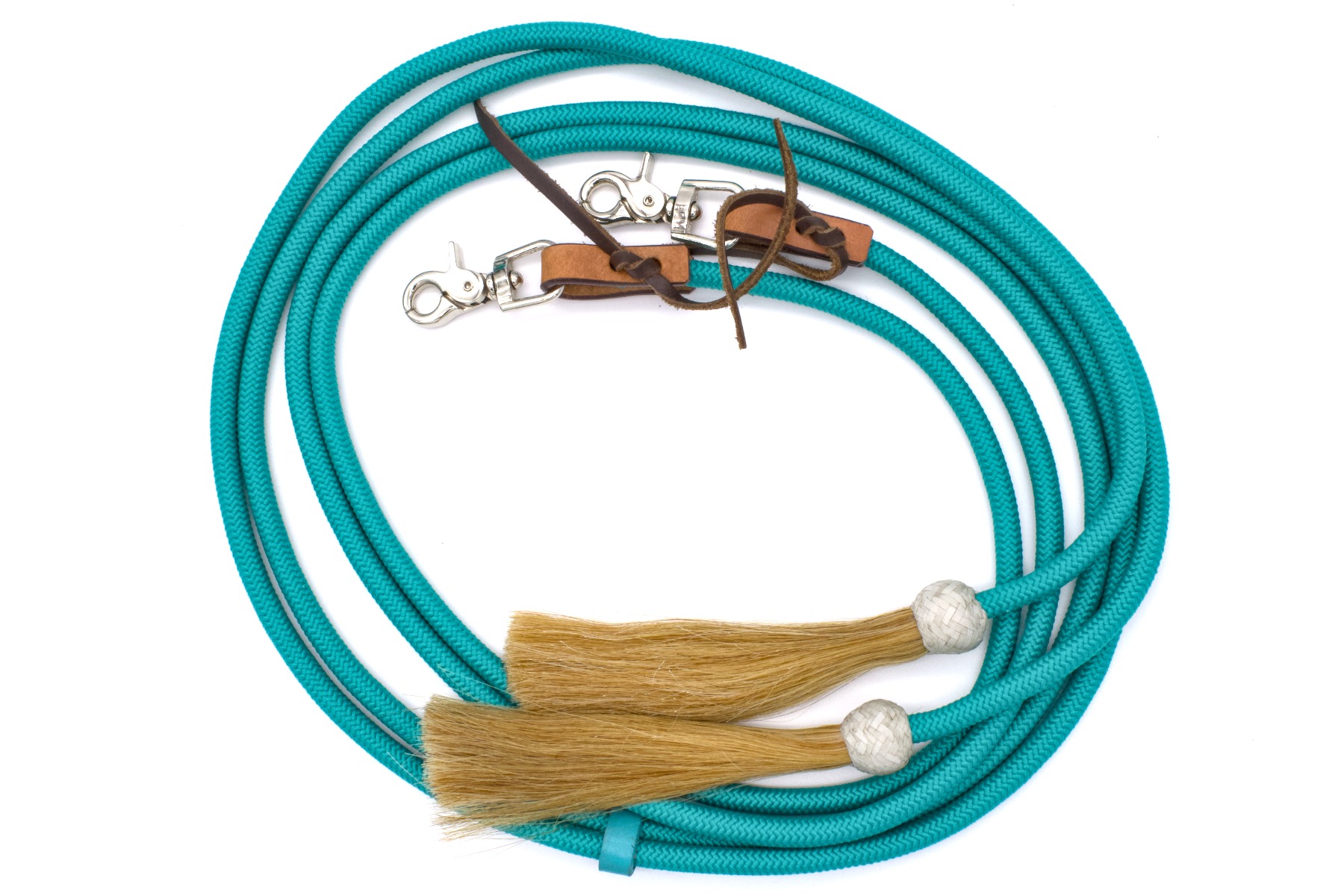Horse Western Tack Roping Rênes réglables en nylon tressé Rose 607117 Horse Western Tack Roping Rênes réglables en nylon tressé Rose 607117